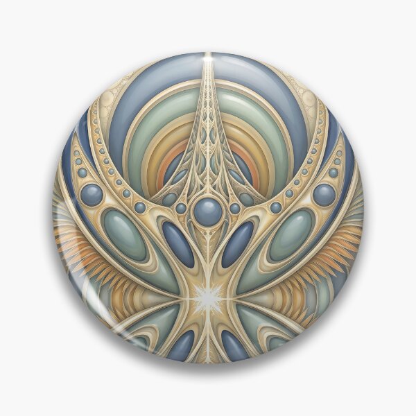 Item preview, Art Deco Celestial Fractal Wings designed and sold by Frackxion.