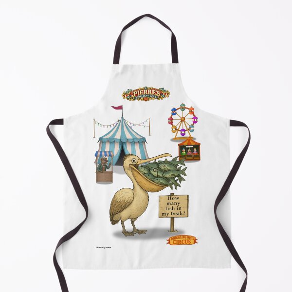 Item preview, Pierre Pelican's Brilliant Beak Vintage Circus Animal Parody designed and sold by MissTerryWoman.