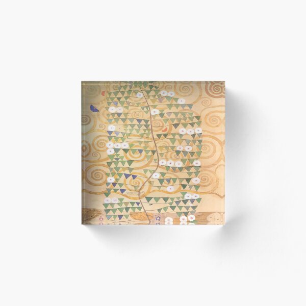 Item preview, Boceto de Gustav Klimt para el friso de la Villa Stoclet en Bruselas. Parte derecha del árbol de la vida. 1909. designed and sold by lanaverera.