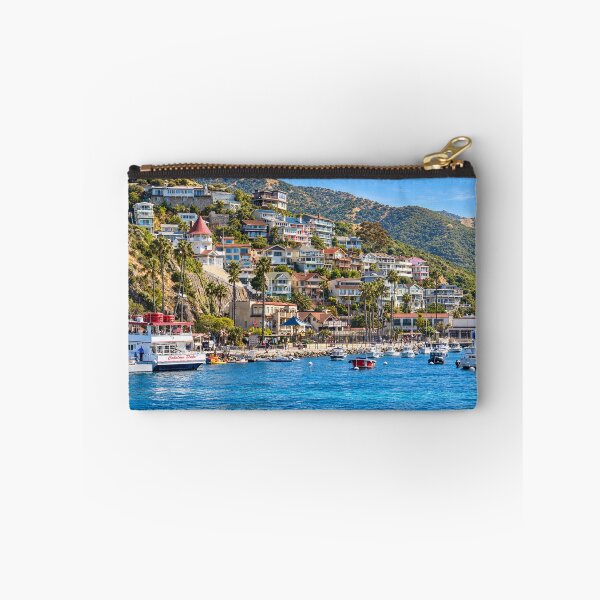 Item preview, Catalina Harbor in Brilliant Blue designed and sold by Kimberly Palmer.