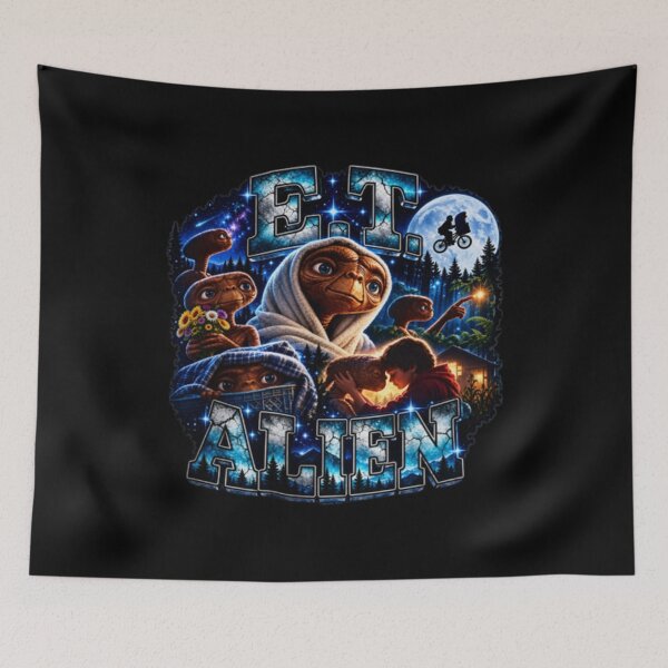 Item preview, Retro E.T. Movie Graphic  designed and sold by ehornrudht.