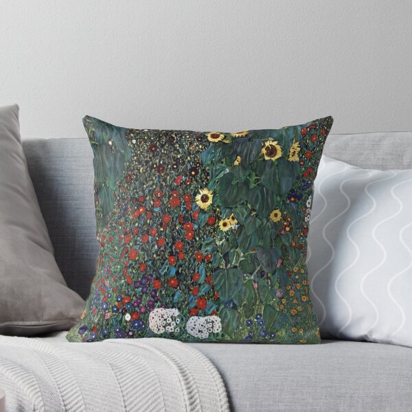 Item preview, Gustav Klimt Country Garden With Sunflowers 1906 designed and sold by lanaverera.