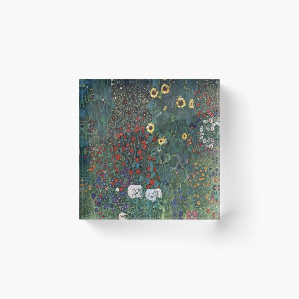 Item preview, Gustav Klimt Country Garden With Sunflowers 1906 designed and sold by lanaverera.