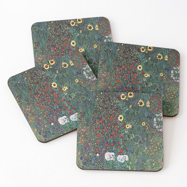 Item preview, Gustav Klimt Country Garden With Sunflowers 1906 designed and sold by lanaverera.