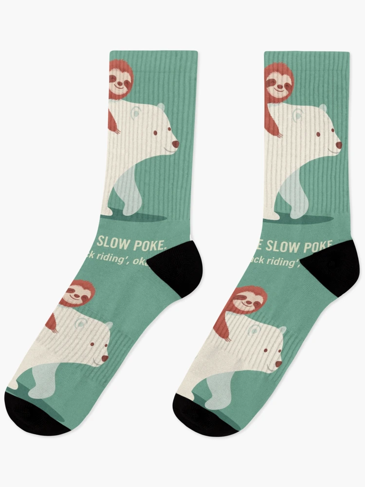 Thumbnail 1 of 5, Socks, Bear-Back Riding designed and sold by Amir Faysal.