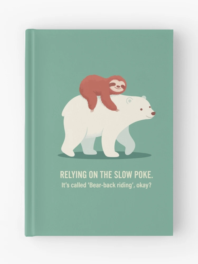 Thumbnail 1 of 3, Journal, Bear-Back Riding designed and sold by Amir Faysal.