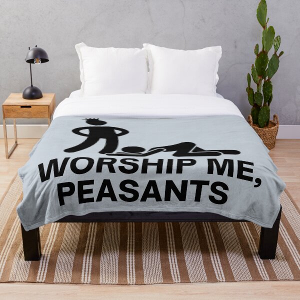 Item preview, Worship Me, Peasants designed and sold by K.THX.BYE.