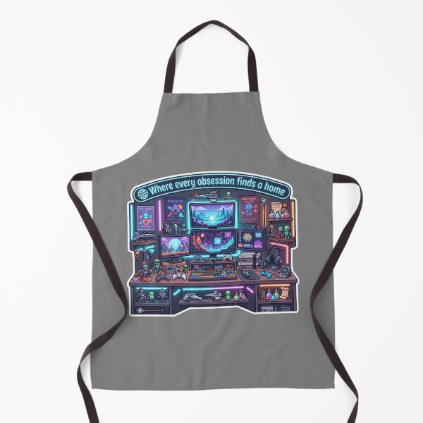Item preview, Ultimate Multi Screen Geek Workstation Retro Console Collection designed and sold by KhAIa Reeve Art Studio.