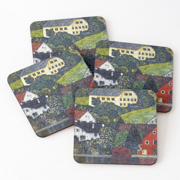 Item preview, Gustav Klimt Houses At Unterach On The Attersee designed and sold by lanaverera.