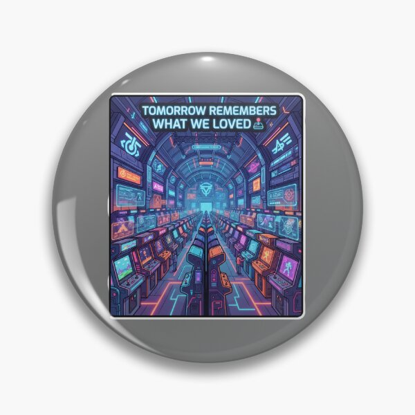 Item preview, Vast Futuristic Arcade Hall Glowing Abstract Game Machines designed and sold by KhAIa Reeve Art Studio.