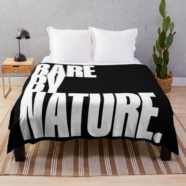 Item preview, Rare by Nature | Confidence Quote, Bold Statement Text Art designed and sold by Magic Love Art Print.