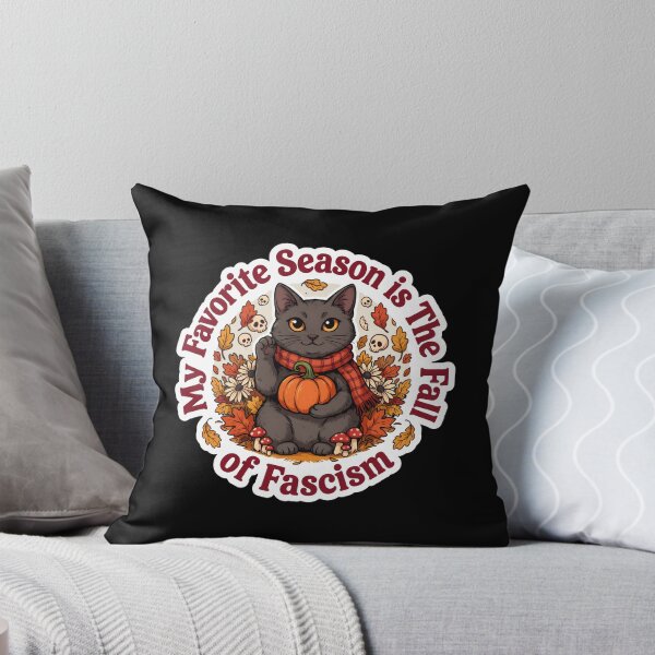 Item preview, My Favorite Season is The Fall of Fascism Floral Resist Halloween designed and sold by Redgiant87x.