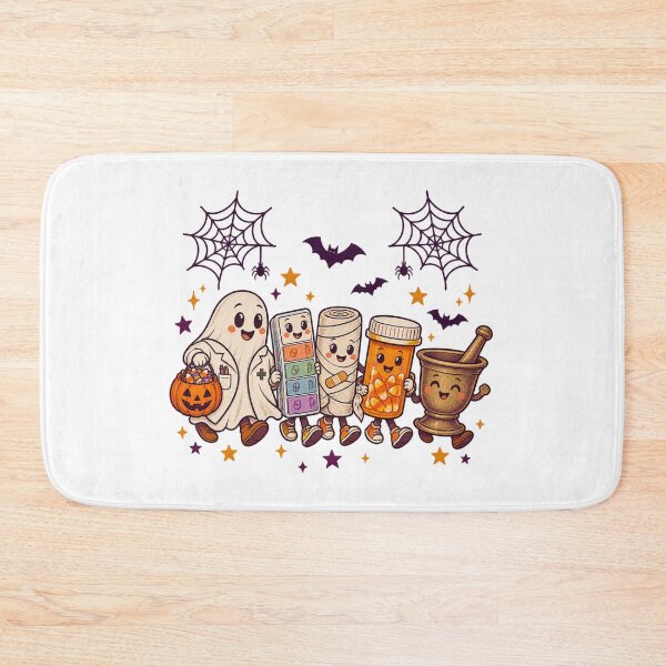 Item preview, Halloween Pharmacy Ghost Parade designed and sold by LuveraxArt.