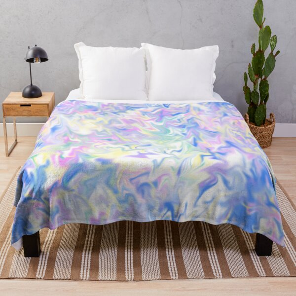 Item preview, Pastel Holographic Marble Swirls designed and sold by wissal.studio.