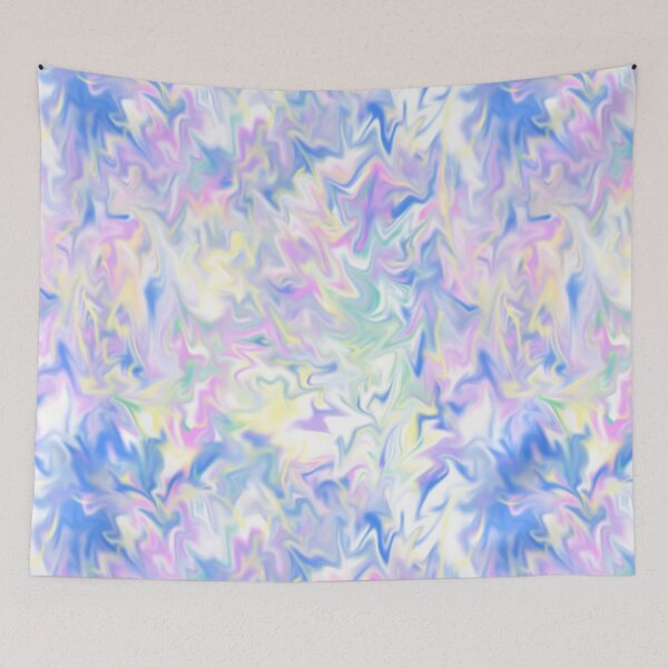 Item preview, Pastel Holographic Marble Swirls designed and sold by wissal.studio.