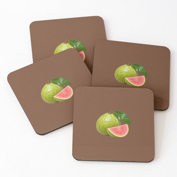 Item preview, Green Guava with Pink Slice – Tropical Fruit PNG designed and sold by annenambiro.