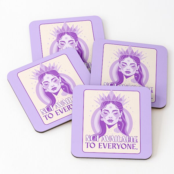 Item preview, Not Available to Everyone | Feminine Queen Empowerment Art designed and sold by Magic Love Art Print.