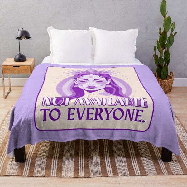 Item preview, Not Available to Everyone | Feminine Queen Empowerment Art designed and sold by Magic Love Art Print.