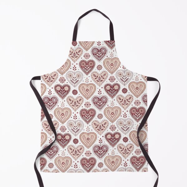 Item preview, Nordic Valentine Hearts | Scandinavian Romantic Folk designed and sold by Shuga-Design.