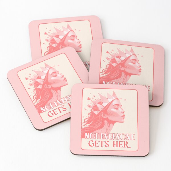 Item preview, Not Everyone Gets Her | Feminine Empowerment Art designed and sold by Magic Love Art Print.