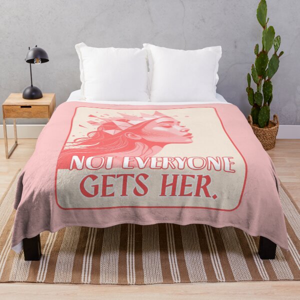 Item preview, Not Everyone Gets Her | Feminine Empowerment Art designed and sold by Magic Love Art Print.
