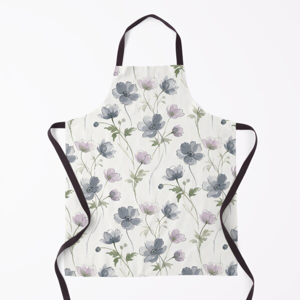Item preview, Chinoiserie Ink Wash Anemone Botanical Design designed and sold by VelloomStore.
