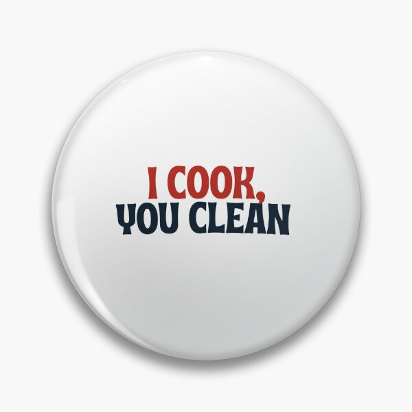 Item preview, I Cook You Clean Funny Kitchen Quote designed and sold by cookingtherapy.
