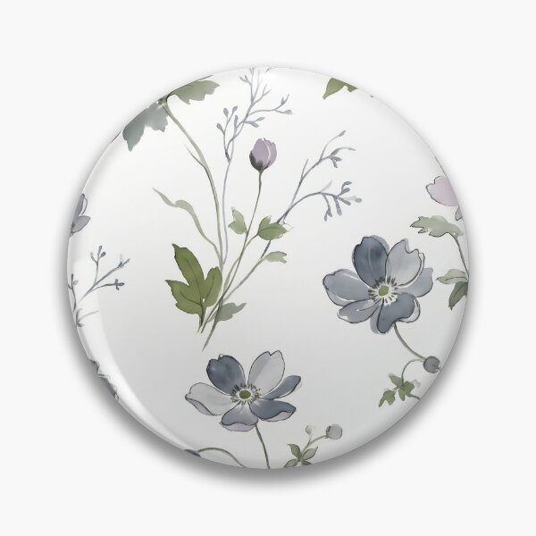 Item preview, Serene Anemone Wallpaper Mood for Calm Interiors designed and sold by VelloomStore.