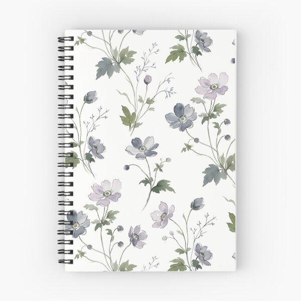 Item preview, Serene Anemone Wallpaper Mood for Calm Interiors designed and sold by VelloomStore.