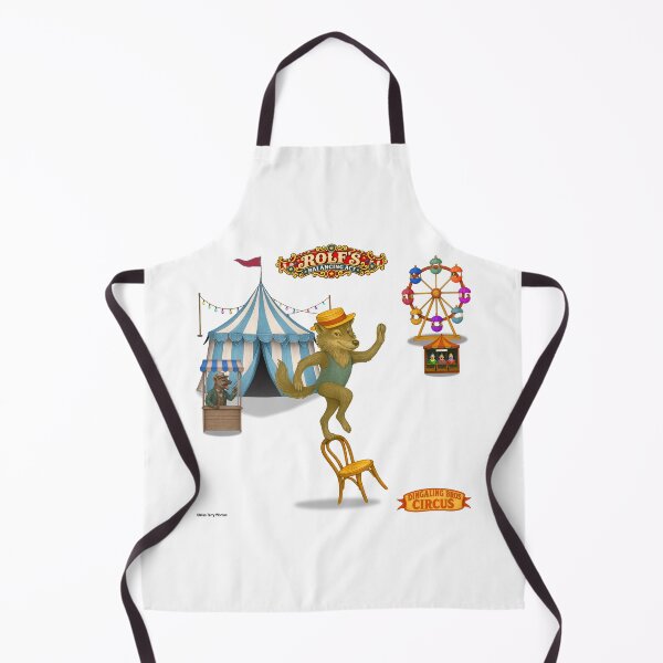Item preview, Rolf's Balancing Act: Vintage Circus Animal Parody designed and sold by MissTerryWoman.
