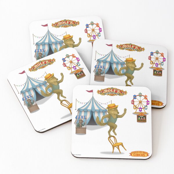 Item preview, Rolf's Balancing Act: Vintage Circus Animal Parody designed and sold by MissTerryWoman.