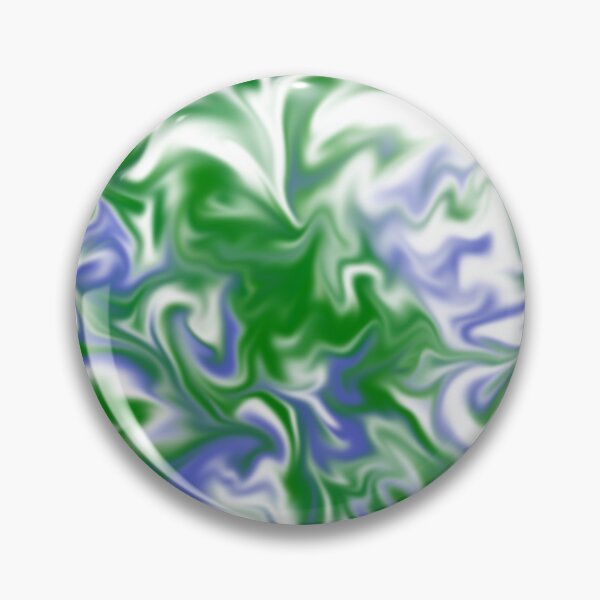 Item preview, Emerald & Indigo Marble Swirls designed and sold by wissal.studio.