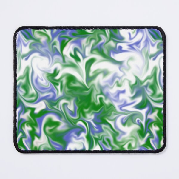Item preview, Emerald & Indigo Marble Swirls designed and sold by wissal.studio.