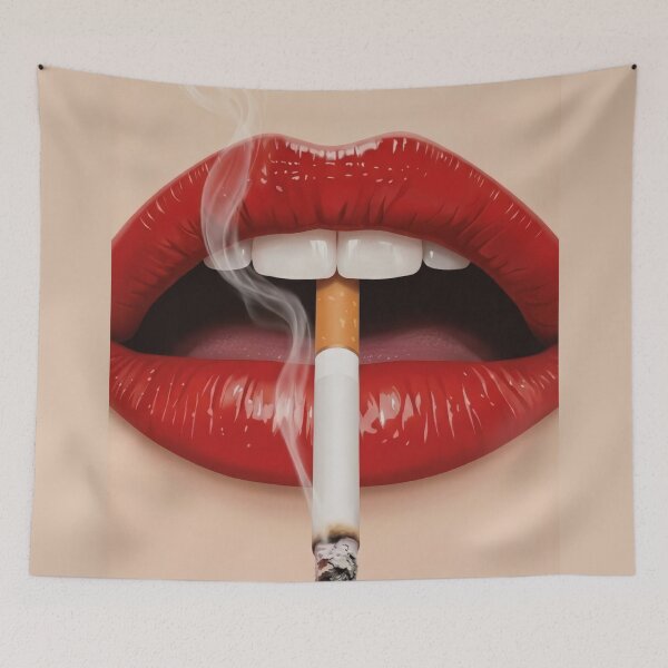 Item preview, Smoking Lips designed and sold by glenngsoper.