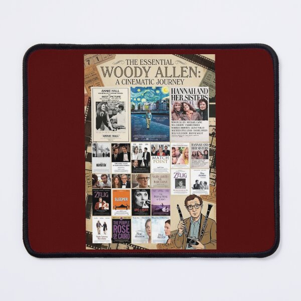 Item preview, Woody Allen Movies Poster designed and sold by Halifaxartguy.