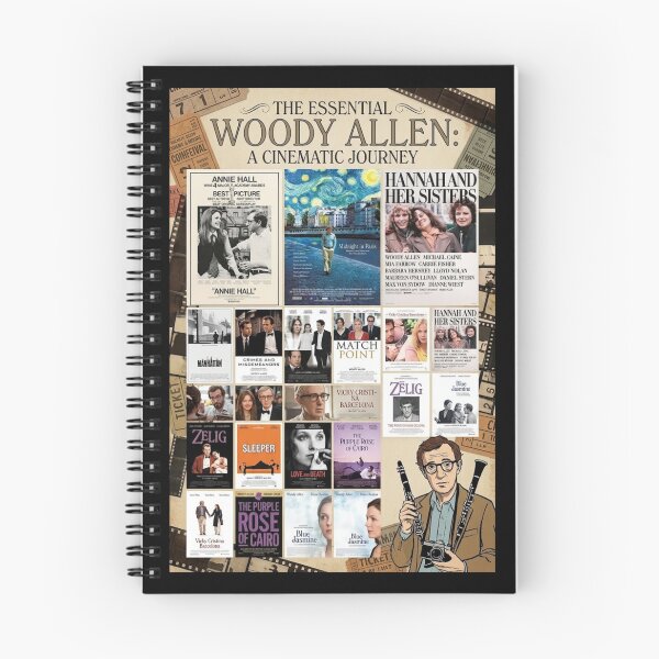 Item preview, Woody Allen Movies Poster designed and sold by Halifaxartguy.