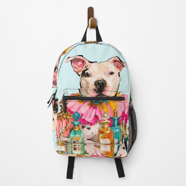 Item preview, Pit Bull Vintage Perfume Bottles Glam Painted Illustration designed and sold by joannejgg.