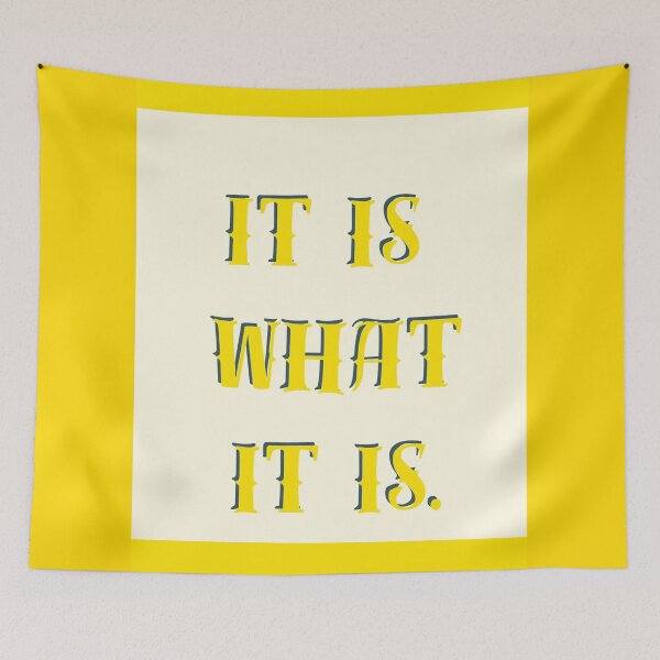 Item preview, It is what it is static old text designed and sold by A5designs.