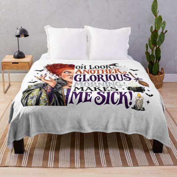 Item preview, Hocus Pocus Glorious Morning Witch Graphic designed and sold by Vasanthk.