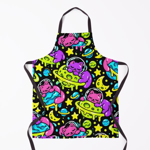 Item preview, Cute Cosmic Cat Hugging Colorful Planet designed and sold by Thai Vibe Studio.