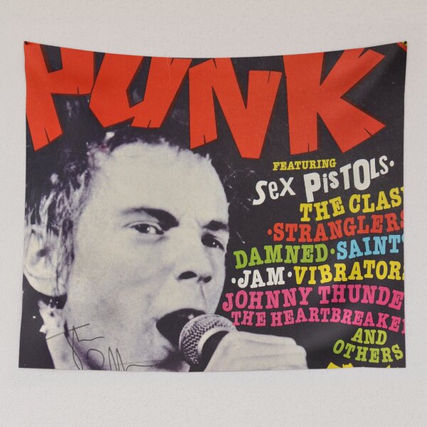 Item preview, Punk Poster Magazine Original Custom Vintage Music Band Tee Unique Poster Wall Art designed and sold by Cool Robot Bro..