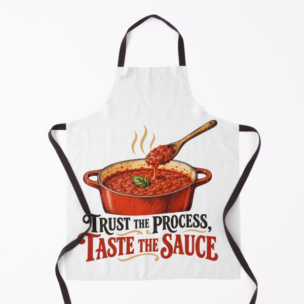 Item preview, Trust the Process Taste the Sauce designed and sold by cookingtherapy.