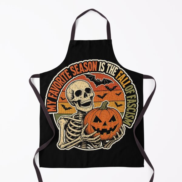 Item preview, My Favorite Season Is The Fall Of Fascism Retro Halloween designed and sold by BeardWave.