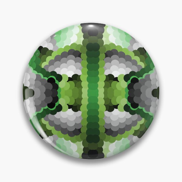 Item preview, Subtle Aromantic Pride Geometric Design - Version 1 designed and sold by JayMakesTiktok.