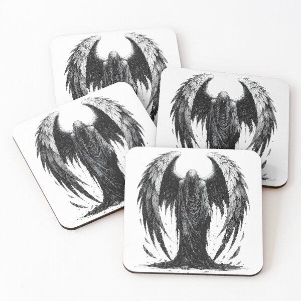 Item preview, The Fallen Seraph – Dark Angel Gothic Art designed and sold by Fadi Alyaldani.