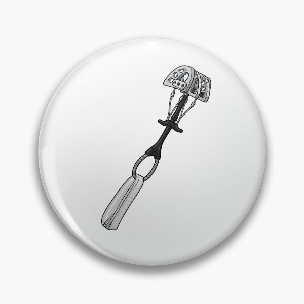 Item preview, Rock Climbing Large Silver Cam designed and sold by WiredNutDesign.