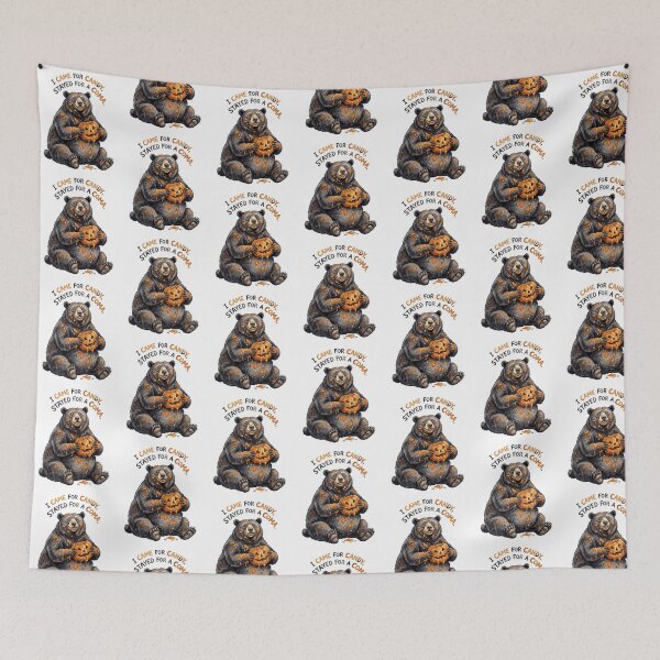 Item preview, Candy Coma Black Bear designed and sold by Tiffany Roy.