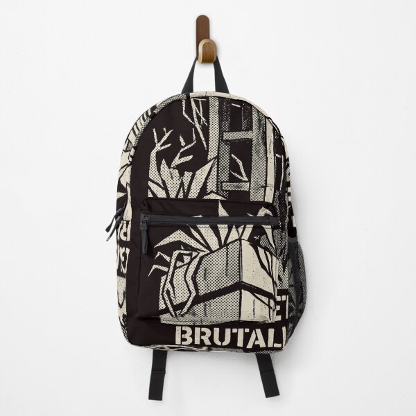 Item preview, Brutalist Architecture Concrete Jungle Future Design designed and sold by LayercraftArt.