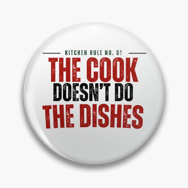 Item preview, The Cook Doesn't Do the Dishes designed and sold by cookingtherapy.