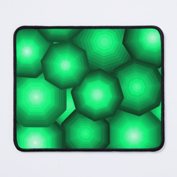 Item preview, Green Hexagonal Geometric Design designed and sold by JayMakesTiktok.